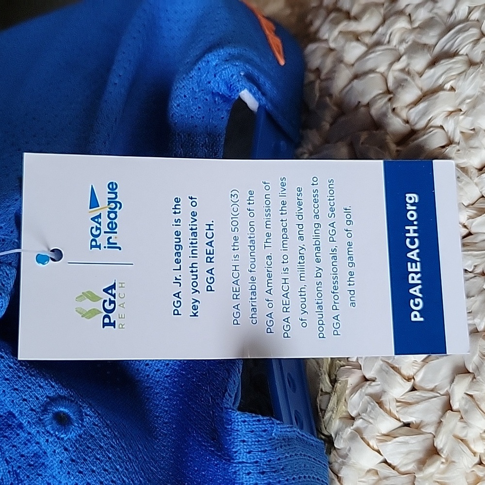Garb, PGA  jr. league cap, blue/white - Picture 8 of 12